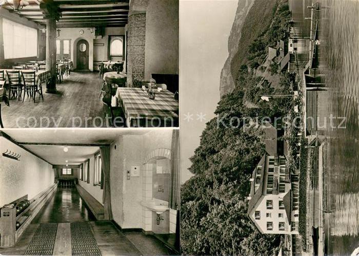 Ennetbuergen Gasthof Schluessel Gaststube Kegelbahn