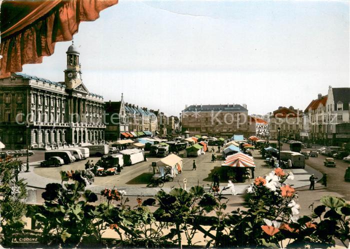 Cambrai 59 Place Aristide Briand et l’Hotel de Ville