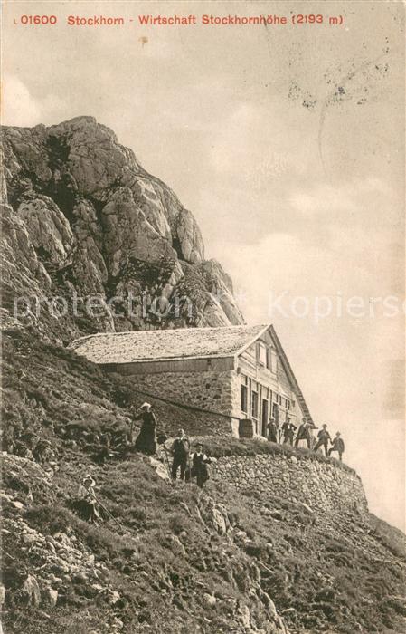 Stockhorn 2193m BE Wirtschaft Stockhornhoehe