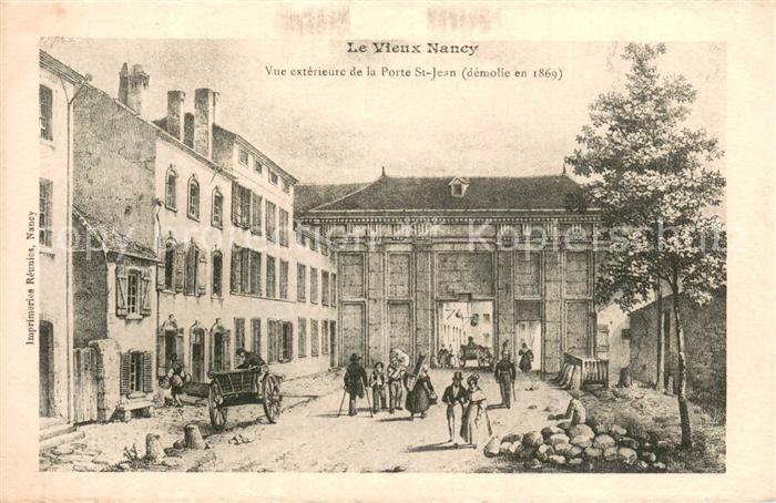 Nancy 54 Vue exterieure de la Porte St Jean