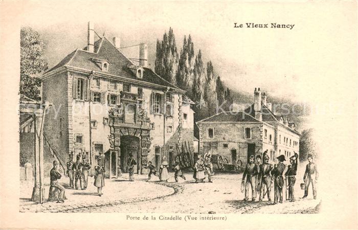 Nancy 54 Porte de la Citadelle Vue interieure