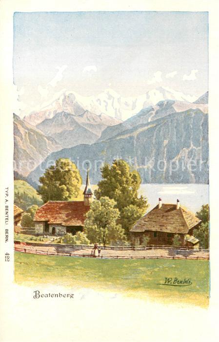 Beatenberg Panorama mit Kapelle