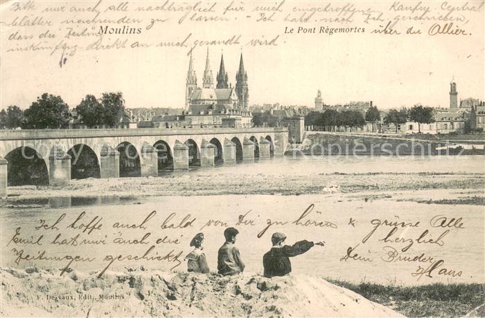 Moulins 03 Allier Le Pont Regemortes