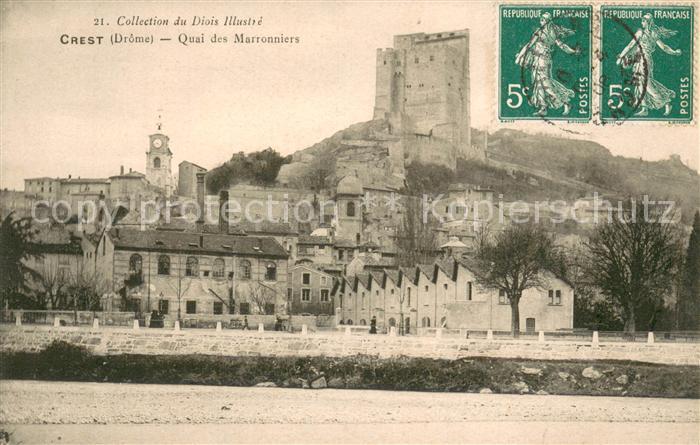 Crest Quai des Marronniers