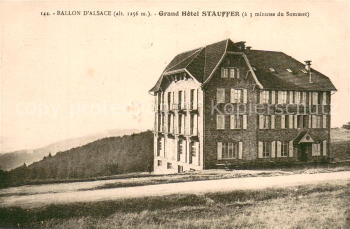 Ballon d Alsace Grand Hotel Stauffer