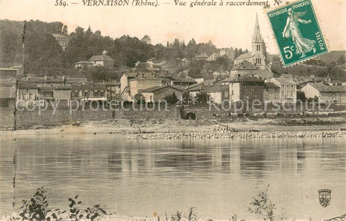Vernaison Vue generale a raccordement No
