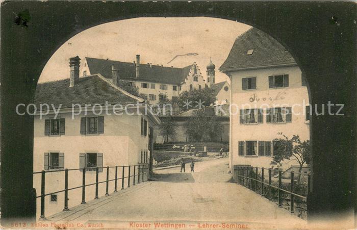 Wettingen AG Kloster Wettingen Lehreer Seminar