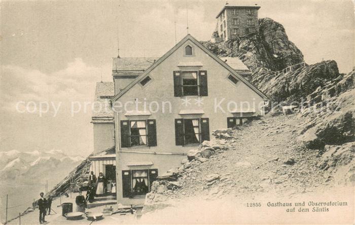 Saentis AR Gasthaus und Observatorium auf dem Saentis
