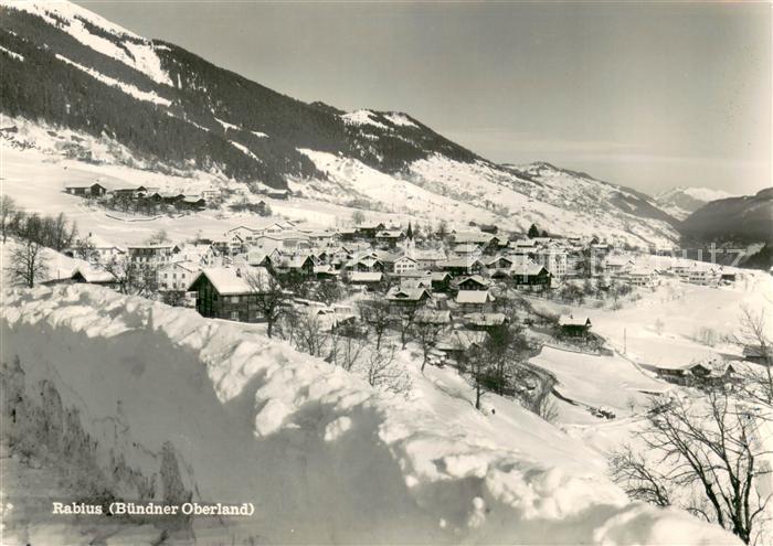 Rabius Panorama Buendner Oberland