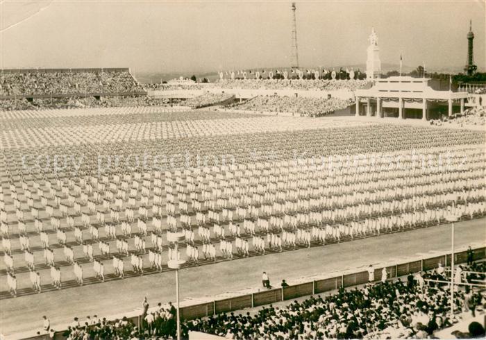 Prag  Prahy Prague Celostatni Spartakiada 1955