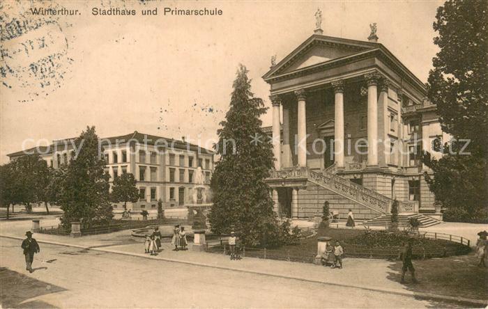 Winterthur  ZH Stadthaus und Primarschule