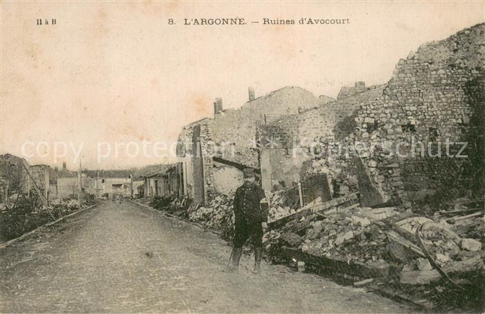 Avocourt 55 Ruines