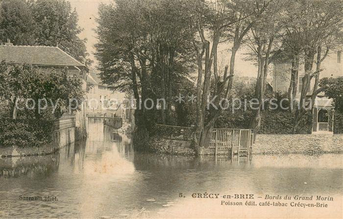 Crecy en Brie Bords du Grand Morin Poisson edit cafe labac