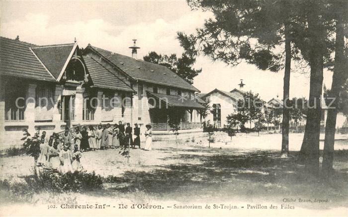 Ile d Oleron Sanatorium de St Trojan Pavillon des Filles