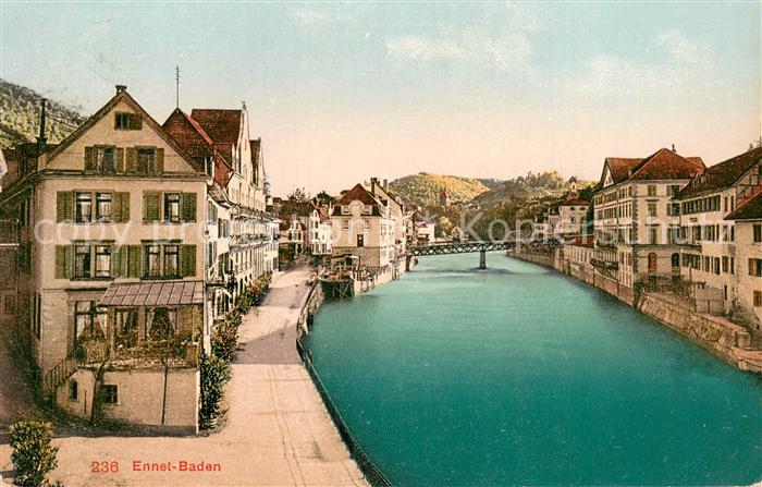 Ennet-Baden Ennetbaden AG Ortsmotiv