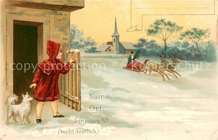 Waedenswil Waedensweil ZH Weihnachtsmotiv der Fa Schubiger