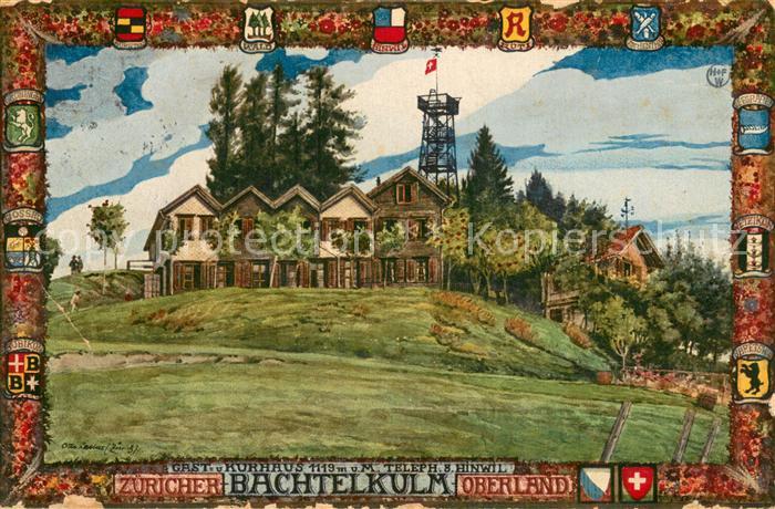 Hinwil Kurhaus Zuericher Bachtelkulm Oberland