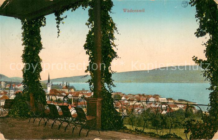 Waedenswil Waedensweil ZH Panorama