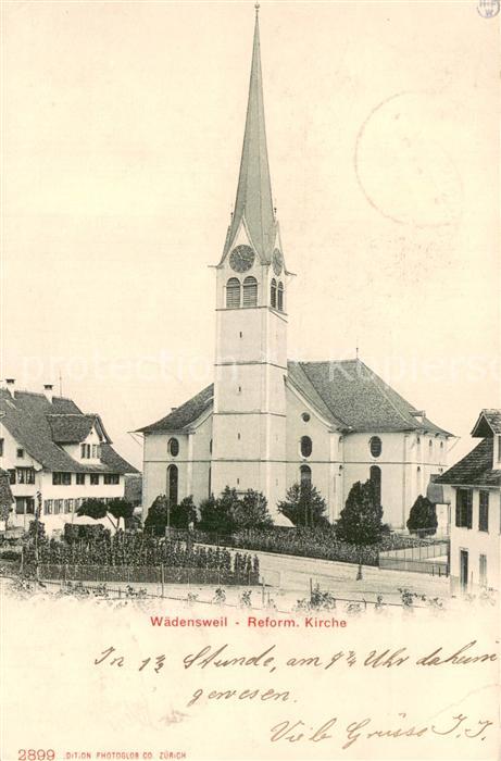 Waedenswil Waedensweil ZH Reformierte Kirche