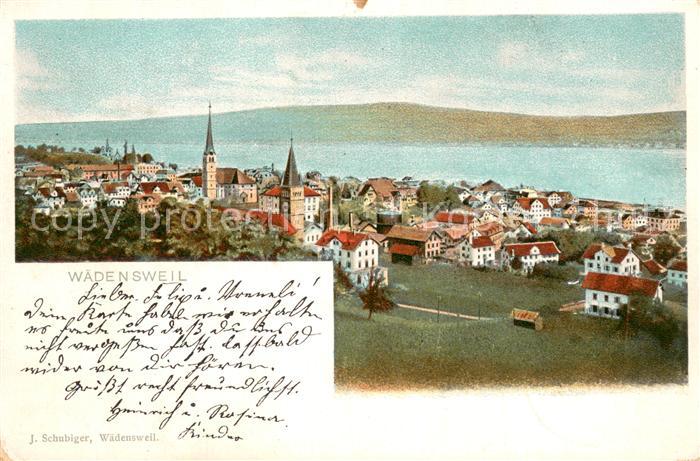 Waedenswil Waedensweil ZH Panorama