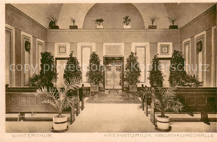 Winterthur ZH Krematorium Abdankungshalle