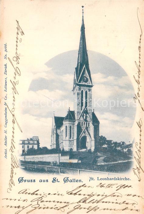 St Gallen SG St Leonhardskirche