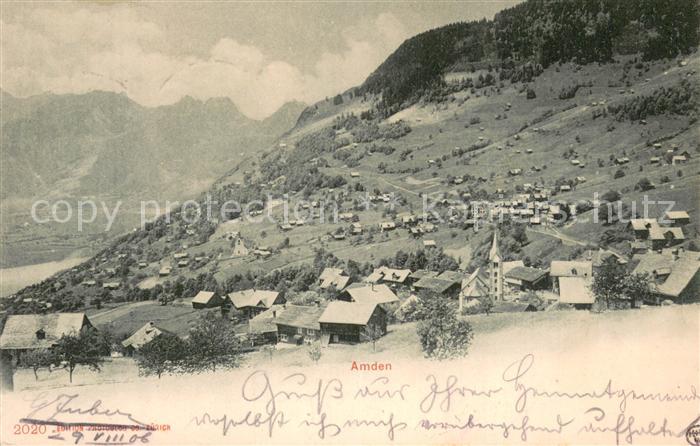 Amden Walensee SG Panorama