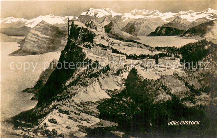 Buergenstock Vierwaldstaettersee Hotels Panorama