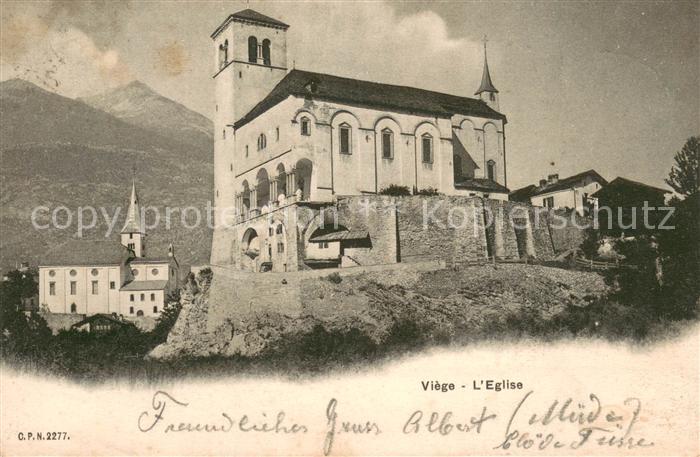 Viege Visp VS Eglise