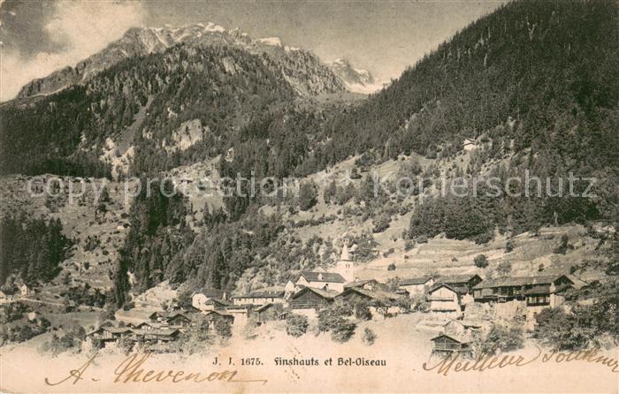 Finshauts Finhaut VS et Bel Oiseau