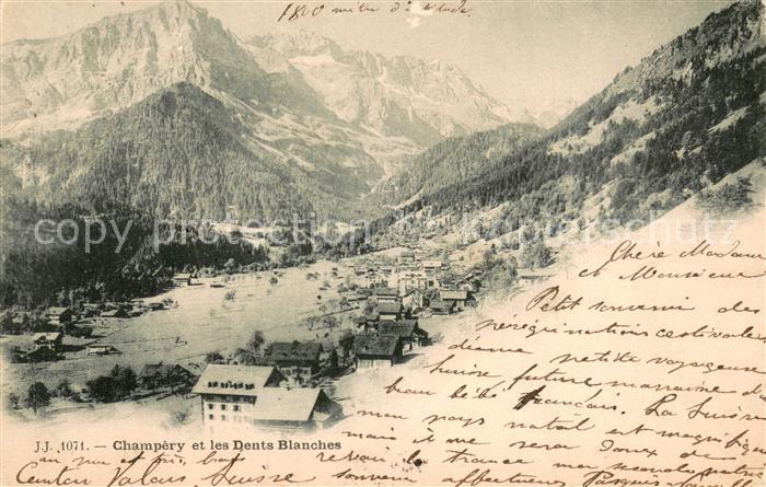 Champery et les Dents Blanches