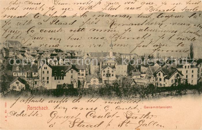 Rorschach SG Ortsansicht