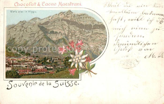 Glarus GL avec le Wiggis Chocolat et Cacao Maestrani