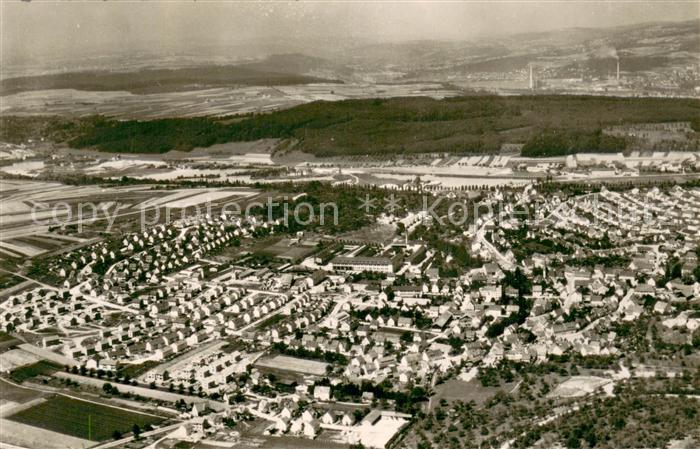 Wernau  Neckar Fliegeraufnahme
