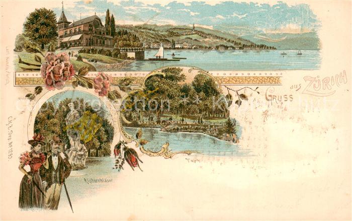 Zuerich ZH Casino Alphornblaeser Teich