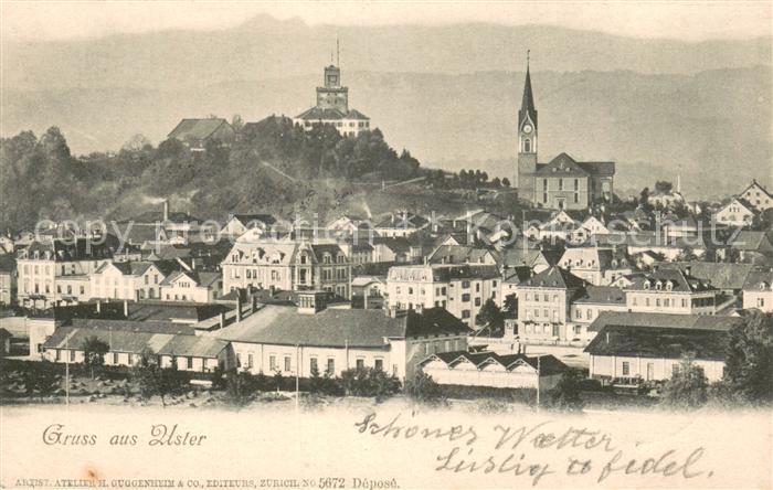 Uster ZH Ortsansicht