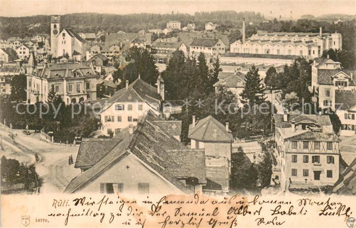 Rueti ZH Ortsansicht