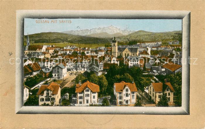 Gossau SG mit Saentis