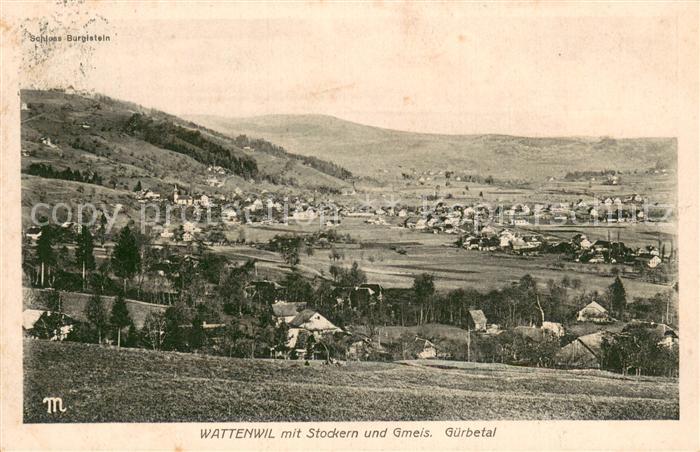 Wattenwil BE im Guerbetal mit Stockern und Gmeis