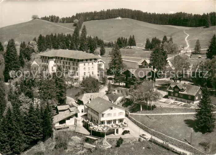 Zugerberg Zug Hotel Bahnhof Restaurant Fliegeraufnahme