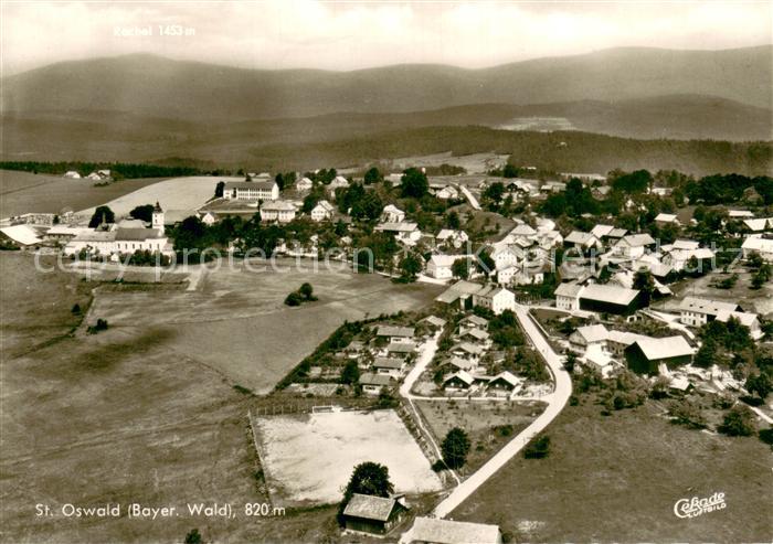 St Oswald Sankt Oswald-Riedlhuette Fliegeraufnahme