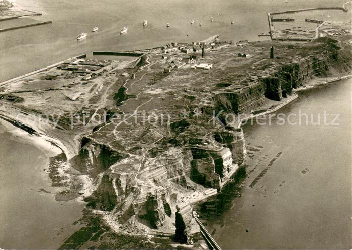 HELGOLAND Insel Schleswig-Holstein Fliegeraufnahme