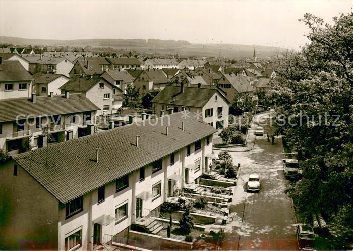 Wiesloch Blick in die Waldstrasse