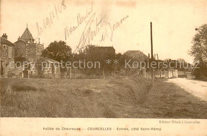 Courcelles-sur-Seine Vallee de Chevreuse Entree cote Saint Remy