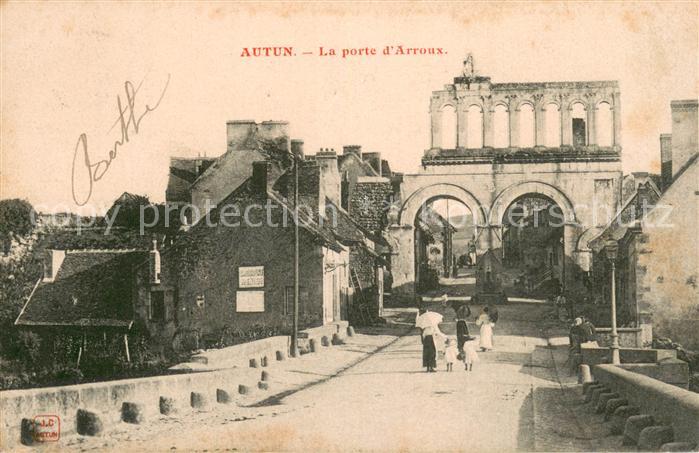 Autun 71 La porte d Arroux