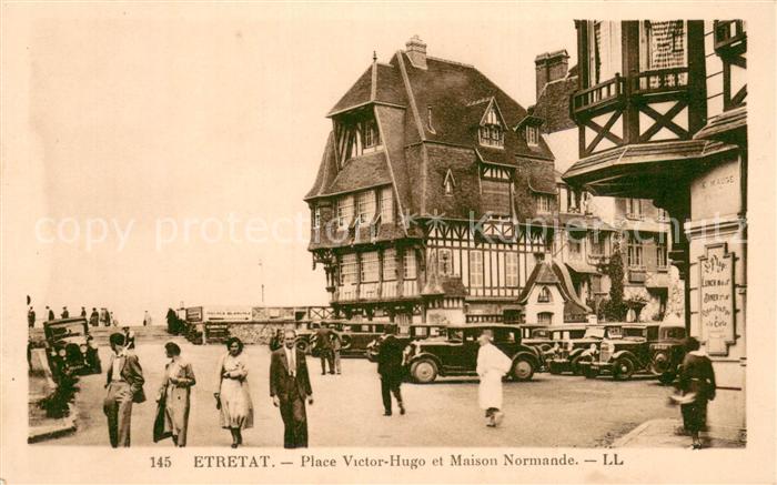 Etretat 76 Place Victor Hugo et Maison Normande