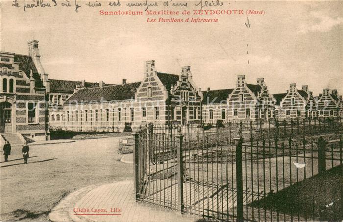 Zuydcoote 59 Sanatorium Maritime Les Pavillons d Infirmerie