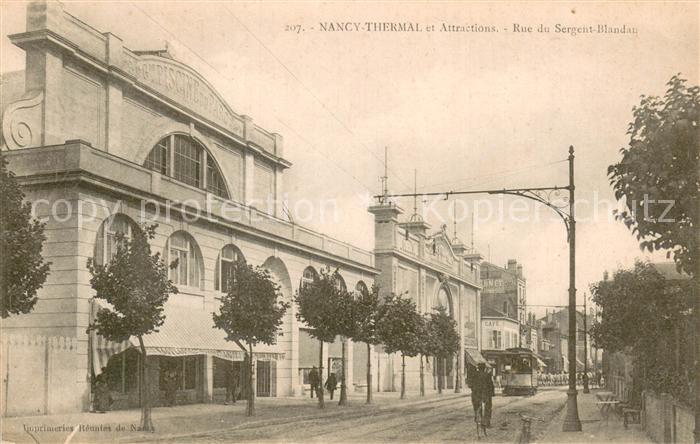 Nancy 54 Thermal et Attractions Rue du Sergent B
