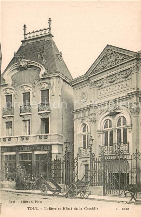 Toul 54 Theatre et Hotel de la Comedie