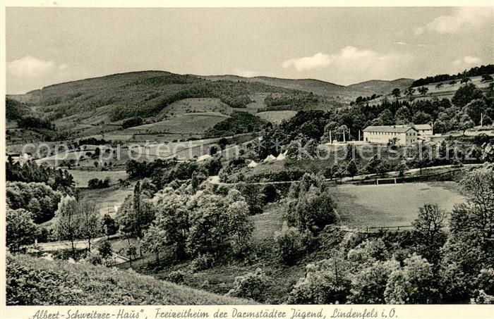 Lindenfels Odenwald Albert Schweitzer Haus Freizeitheim der Darmstaedter Jugend
